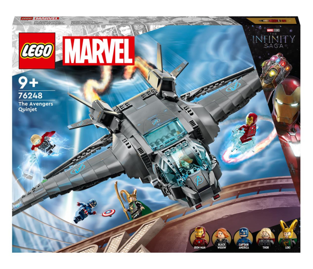 LEGO Marvel 76248 Quinjet Avengersów - 1091300 - zdjęcie